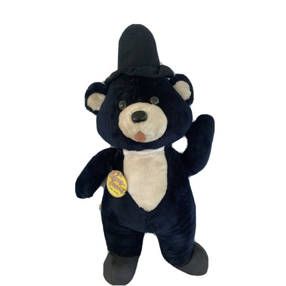 RARE Vtg The Blues Bears (Blues Brothers fame) 1987 ACME Stuffed Plush Bear SNL - Picture 1 of 12